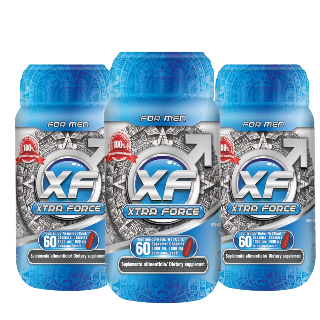 Xtraforce, For Men, Próstata Sana, Mas Vigor, Frasco 180 Cápsulas.