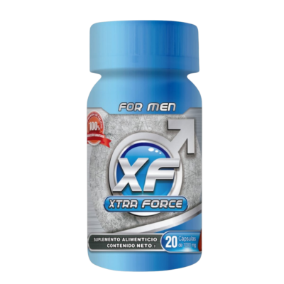 XtraForce for men, VIGORIZANTE MASCULINO. Frasco 20 Cápsulas - XtraForce