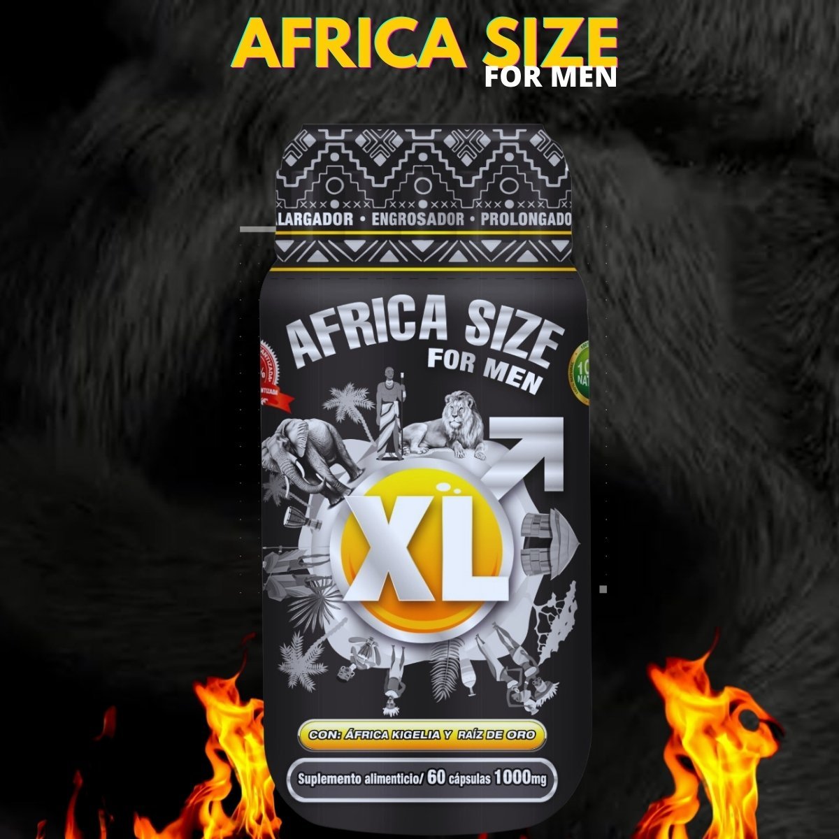 Africa Size XL For Men - Imagen 2