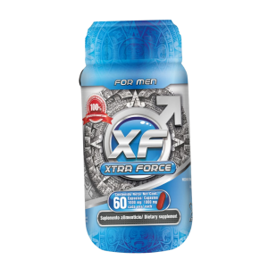 XtraForce for men, VIGORIZANTE MASCULINO Frasco 60 Cápsulas